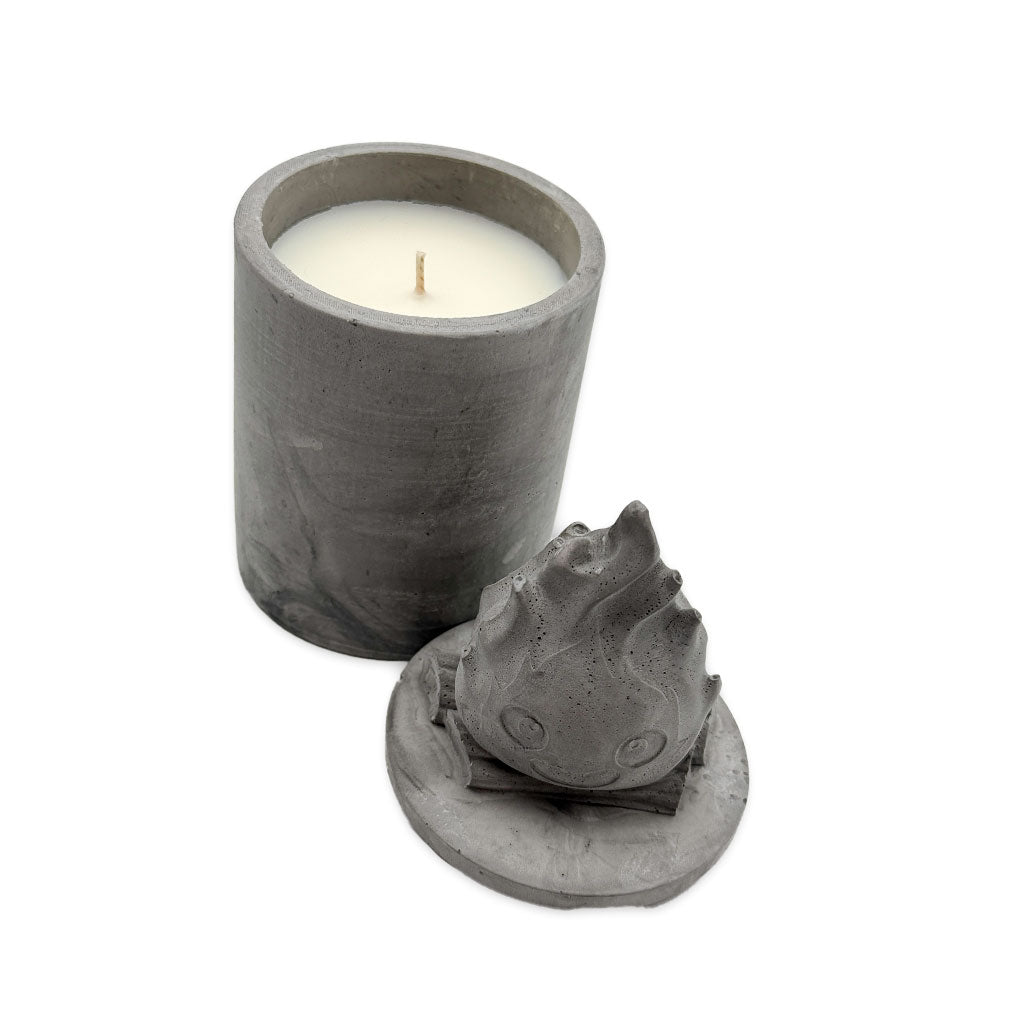Calcifer - Cement Candle