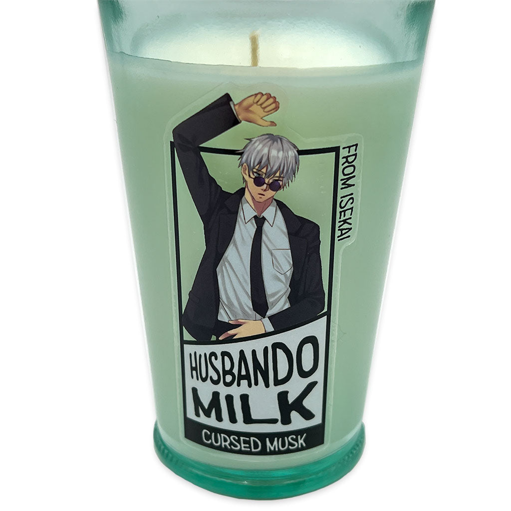 Gojo - Husbando Milk Candle