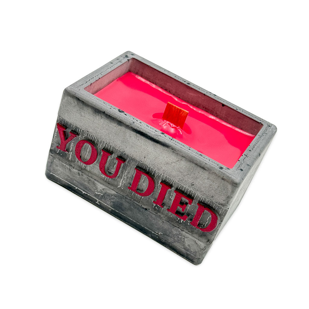 You Died - Cement Candle