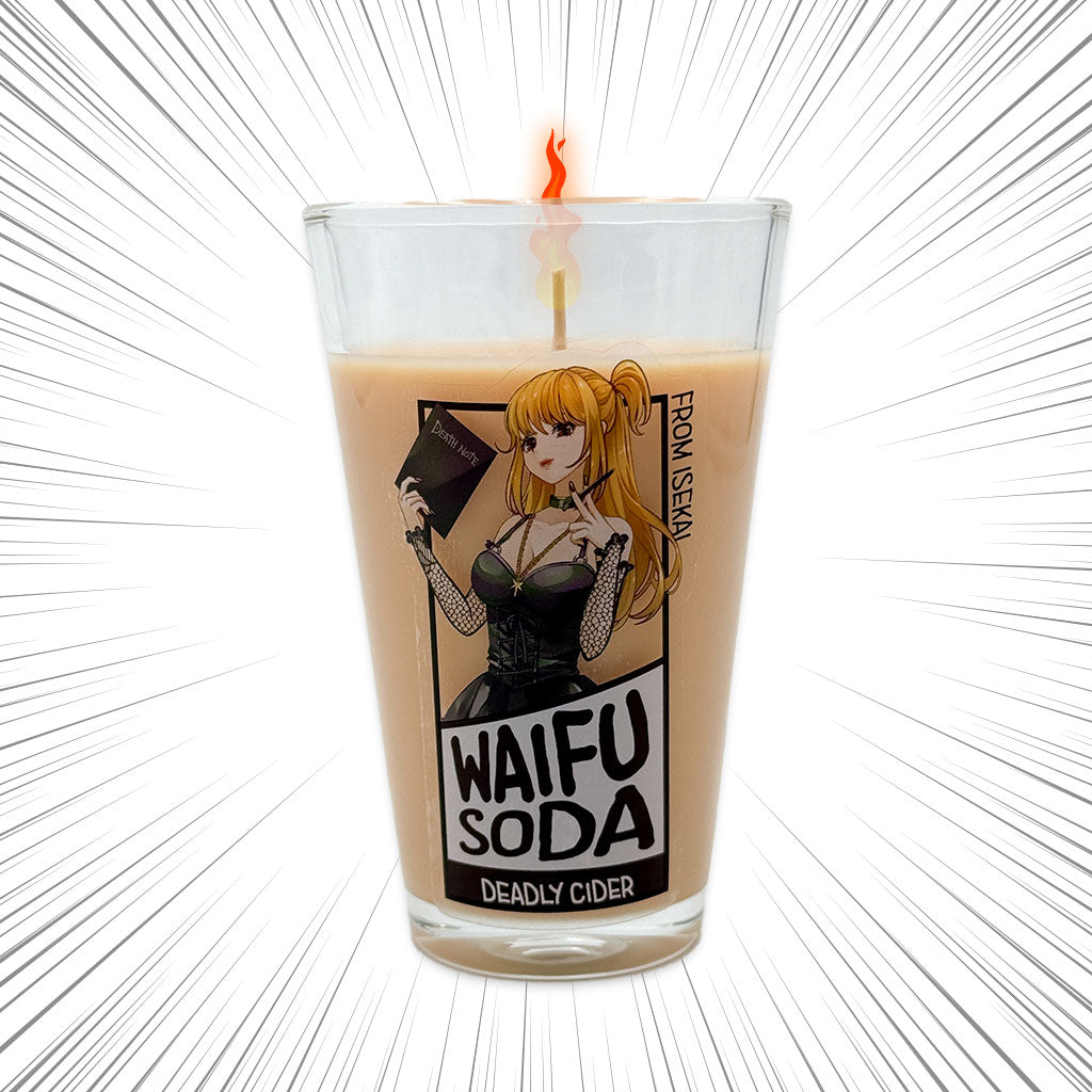 Misa - Waifu Soda Candle