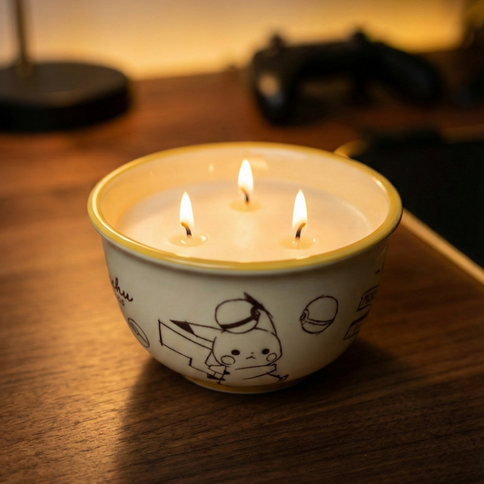 Pikachu - Pokemon Bowl Candle
