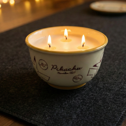 Pikachu - Pokemon Bowl Candle