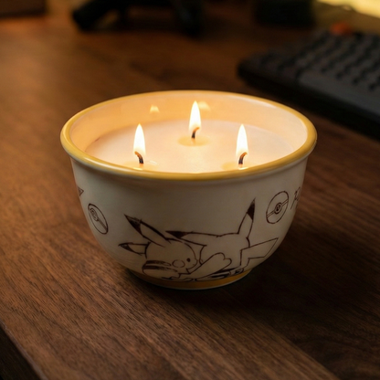 Pikachu - Pokemon Bowl Candle