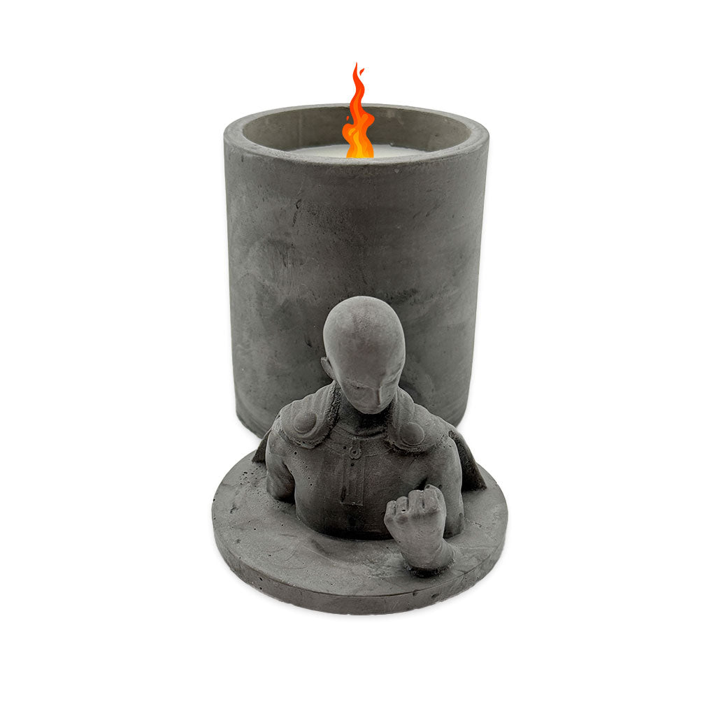 Saitama - Cement Candle