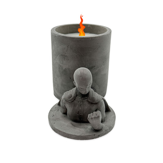 Saitama - Cement Candle