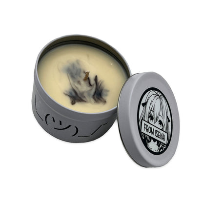 Shrug Face - Emoticon Candle